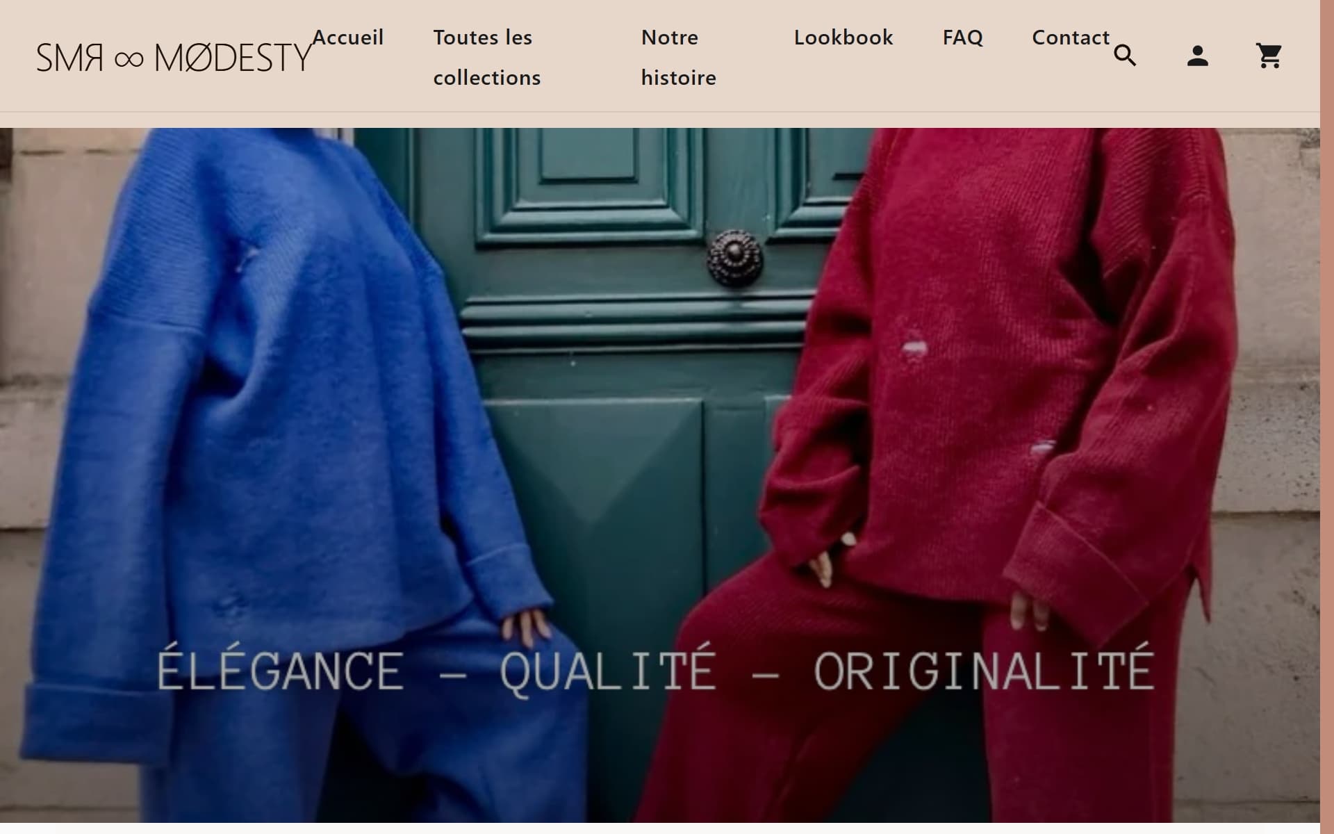 SMR Modesty — Boutique mode — Redesign Shopify